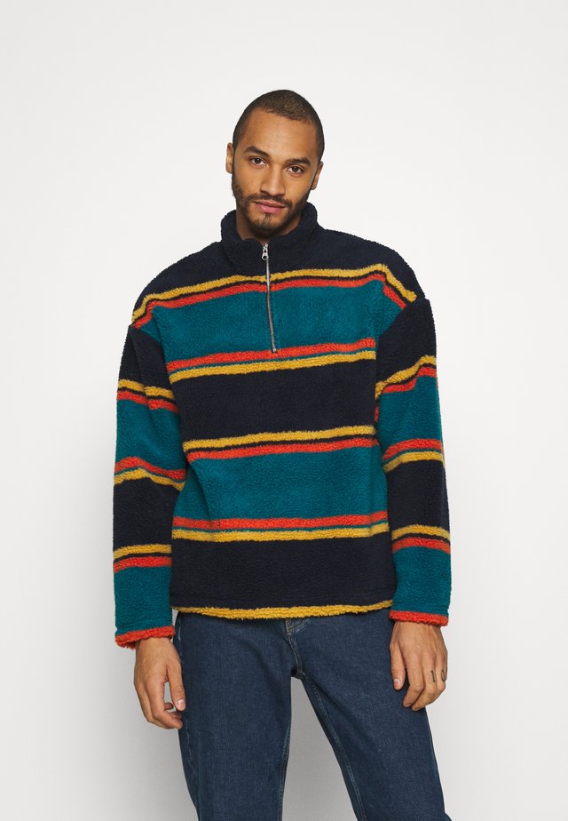 STRIPE BORG  - Sweat polaire - multi-coloured
