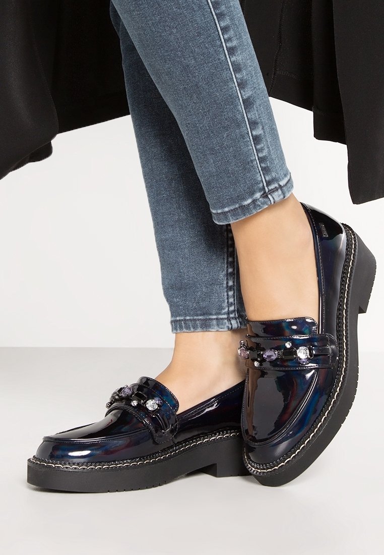 mtng Zapatos sin cordones - metallic black