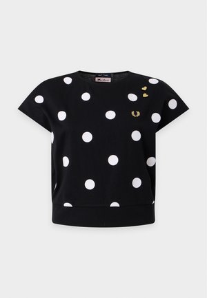 Fred Perry, POLKA DOT - T-shirt imprimé - black