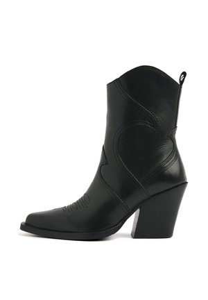 VIA VAI GIOIA FADE MAAT - Cowboy/biker ankle boot - zwart