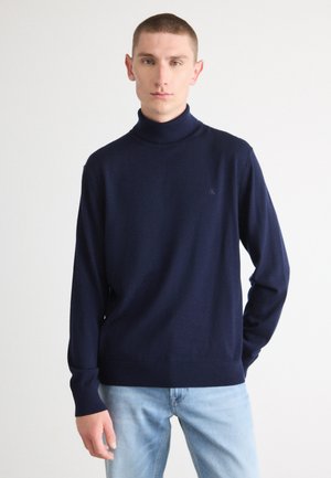 T NECK  - Strickpullover - dark sapphire