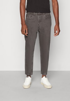 Wijde jeans - light brown