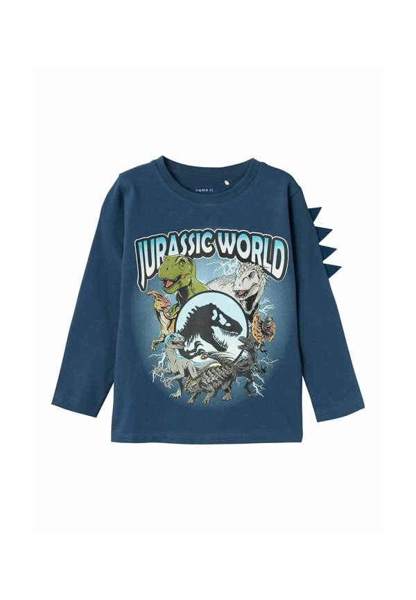 JURASSIC PARK - Long sleeved top - dark denim3