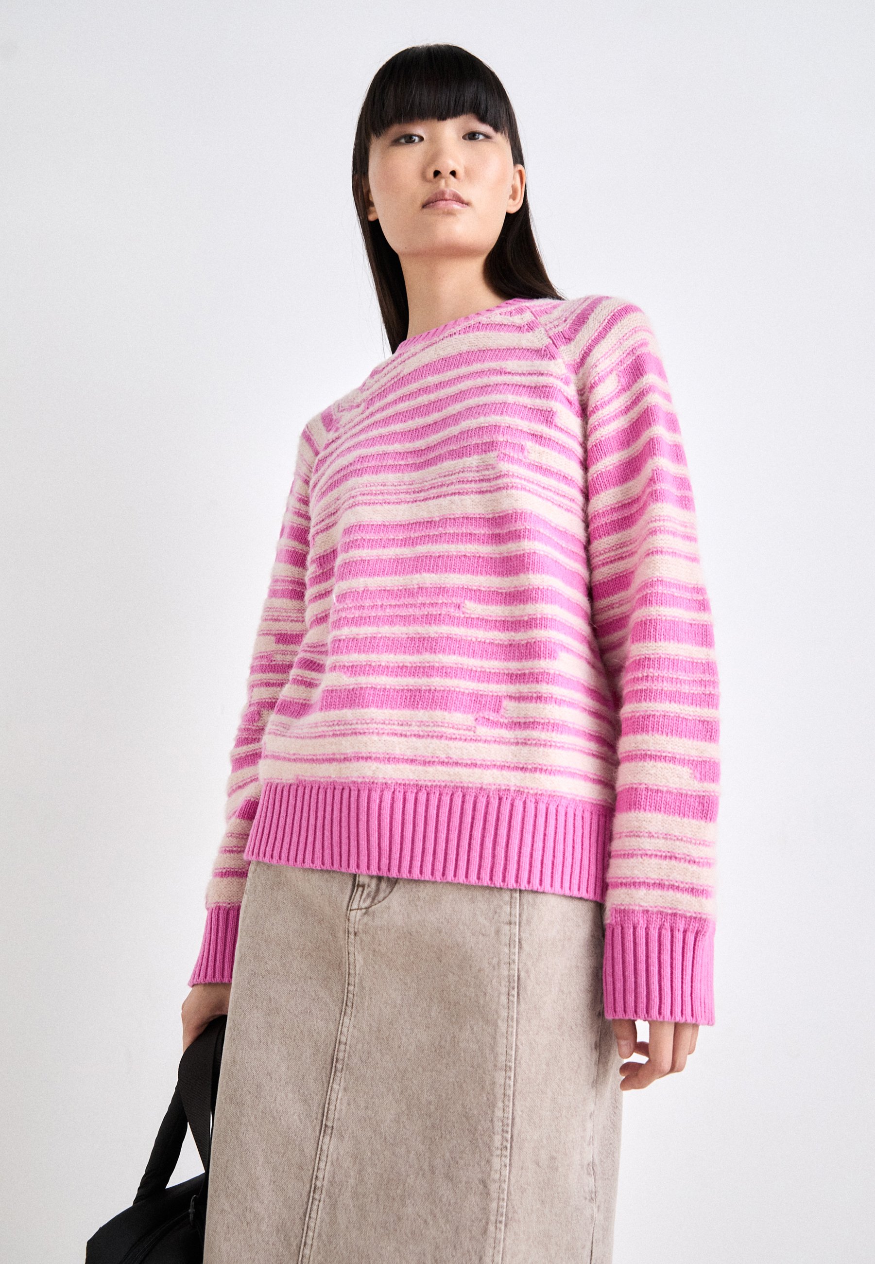 売れ筋商品|||マッズ ノーガード ニット&セーター レディース アウター GERARD KILIAN - Jumper - fuchsia pink Mads Nørgaard GERARD KILIAN - Striktrøje - fuchsia pink/pink