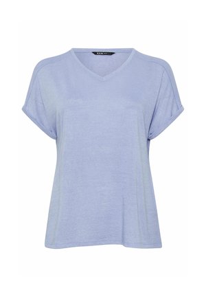 Yours Clothing, PLUS SIZE BASIC T-SHIRTS - T-shirt basic - light blue