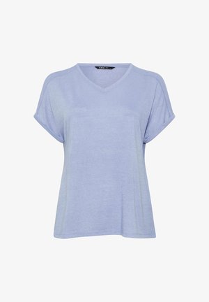 Yours Clothing, PLUS SIZE BASIC T-SHIRTS - Camiseta básica - light blue