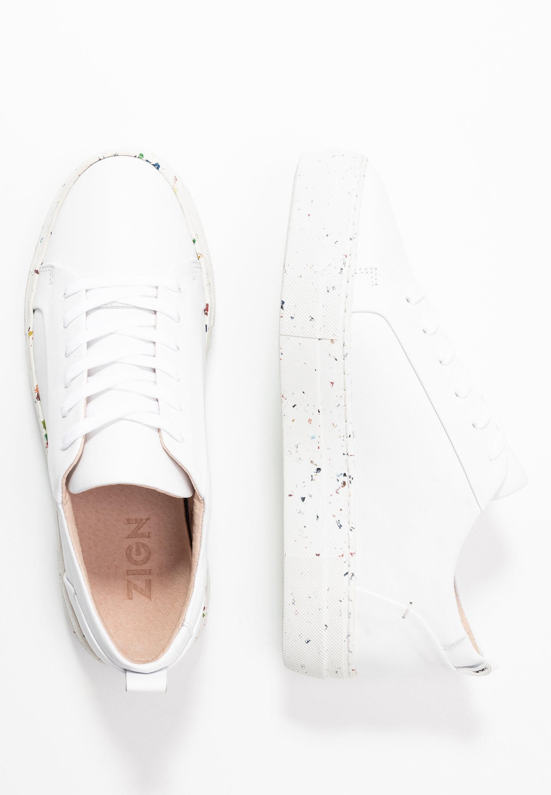 Zign RECYCLED RUBBER SOLE Joggesko white Zalando.no Zign RECYCLED RUBBER SOLE Joggesko white Zalando.no