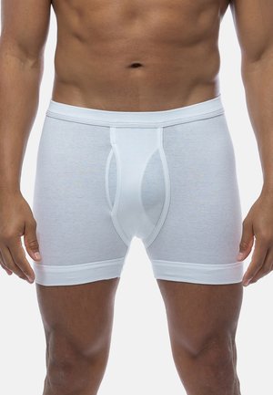 10ER PACK MIT EINGRIFF - Boxerbriefs - weiß