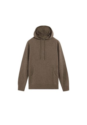 Jersey con capucha - taupe