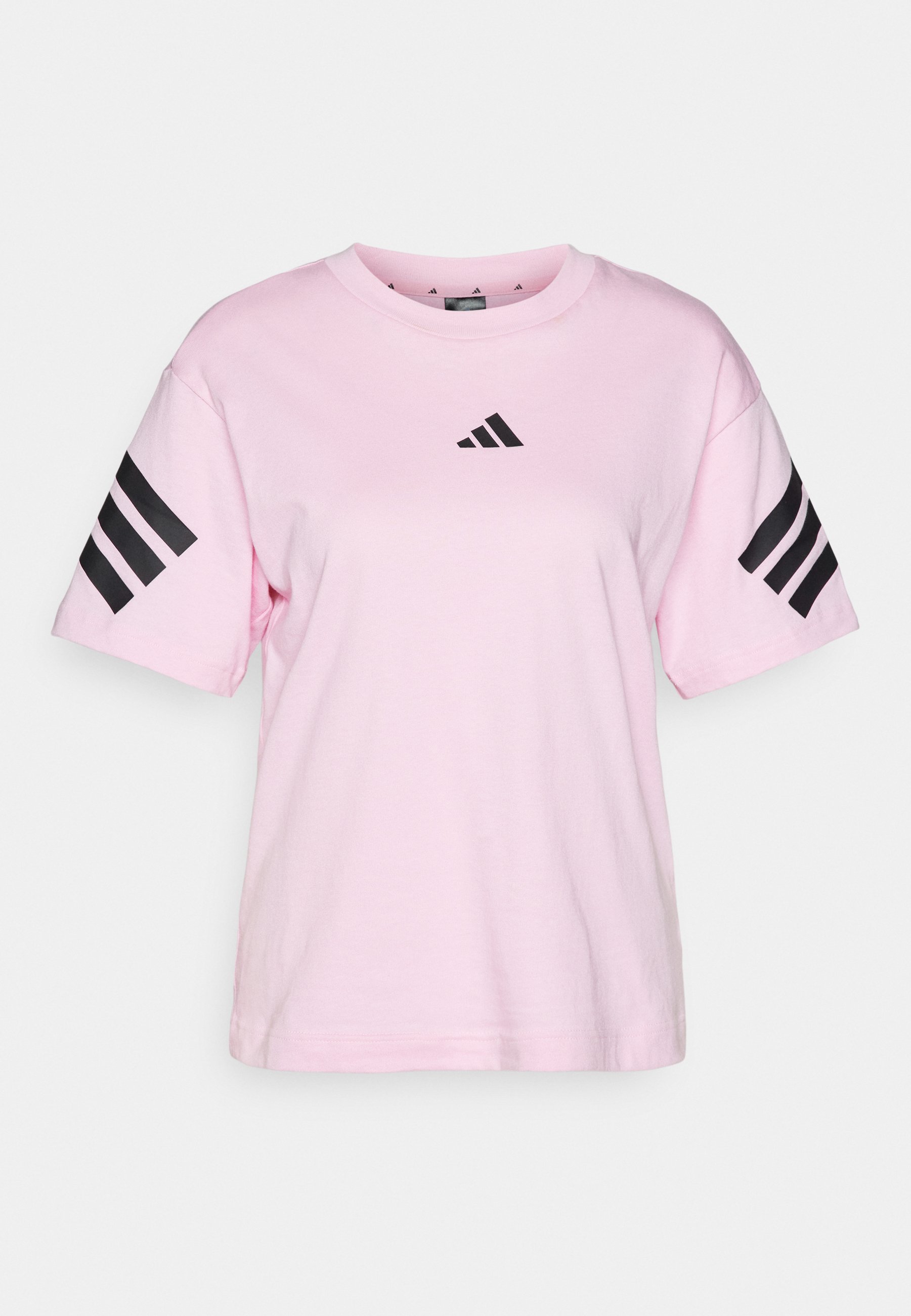 white and pink adidas t shirt