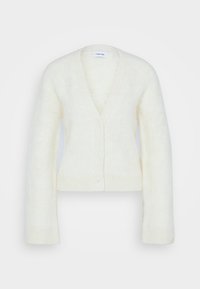BRUSHED CARDIGAN - Vesta na kopčanje - vanilla ice