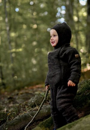 mikk-line Hoofdbedekking - dark brown melange