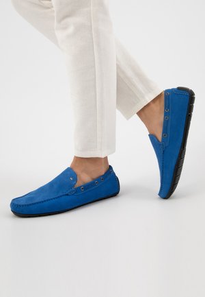 Moccasin Uomo Geox U Cosmopoli - Pelle, Suola Gomma Con Grip, Traspirante