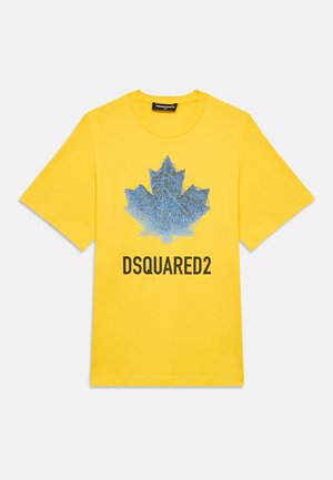 SLOUCH FIT UNISEX - T-shirt imprimé - vibrant yellow