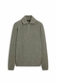 MOCK NECK - Striktrøje - brown