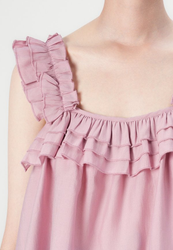 VMCLARA FRILL - Blouse - lilas2