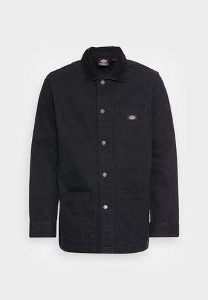 UNLINED CHORE COAT - Short coat -  black