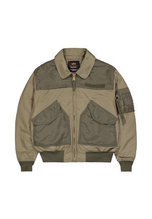 Alpha Industries, CWU-45/P COLORBLOCK - Giubbotto Bomber - olive