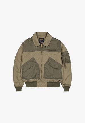 Alpha Industries, CWU-45/P COLORBLOCK - Bomberjacke - olive