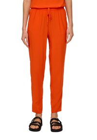 s.Oliver Tracksuit bottoms - dunkelorange