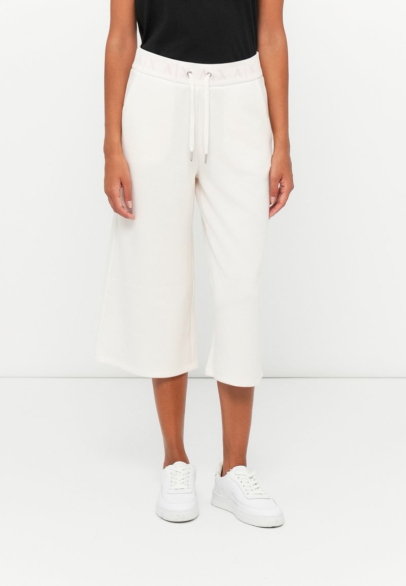 Armani Exchange Trainingsbroek crème