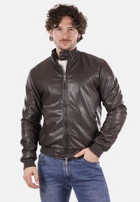 Giubbotto Bomber - marrone scuro