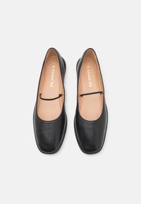 COACH EMILIA MARY JANE - Ankle strap ballet pumps - black