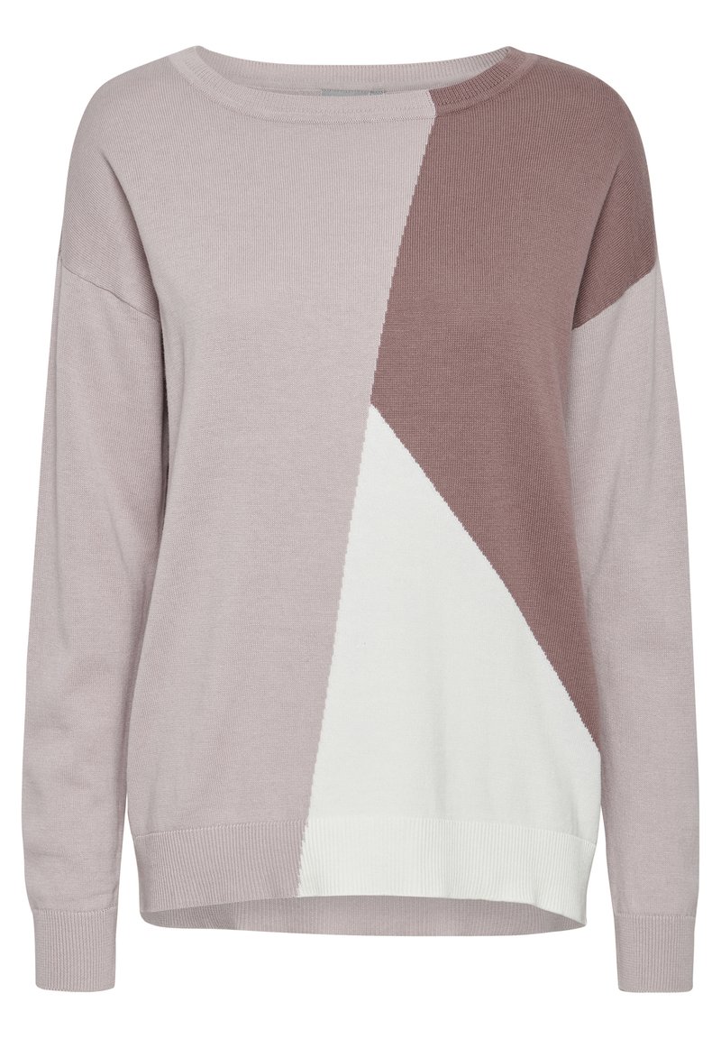 Damen Strickjacken | Fransa FREMBLOCK 1 PULLOVER Strickpullover grape shake mix/lila - IL03226 Damen Strickjacken | Fransa FREMBLOCK 1 PULLOVER Strickpullover grape shake mix/lila - IL03226