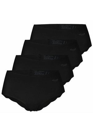 4 PACK LEICHT UNSICHTBAR S  - Slip - schwarz
