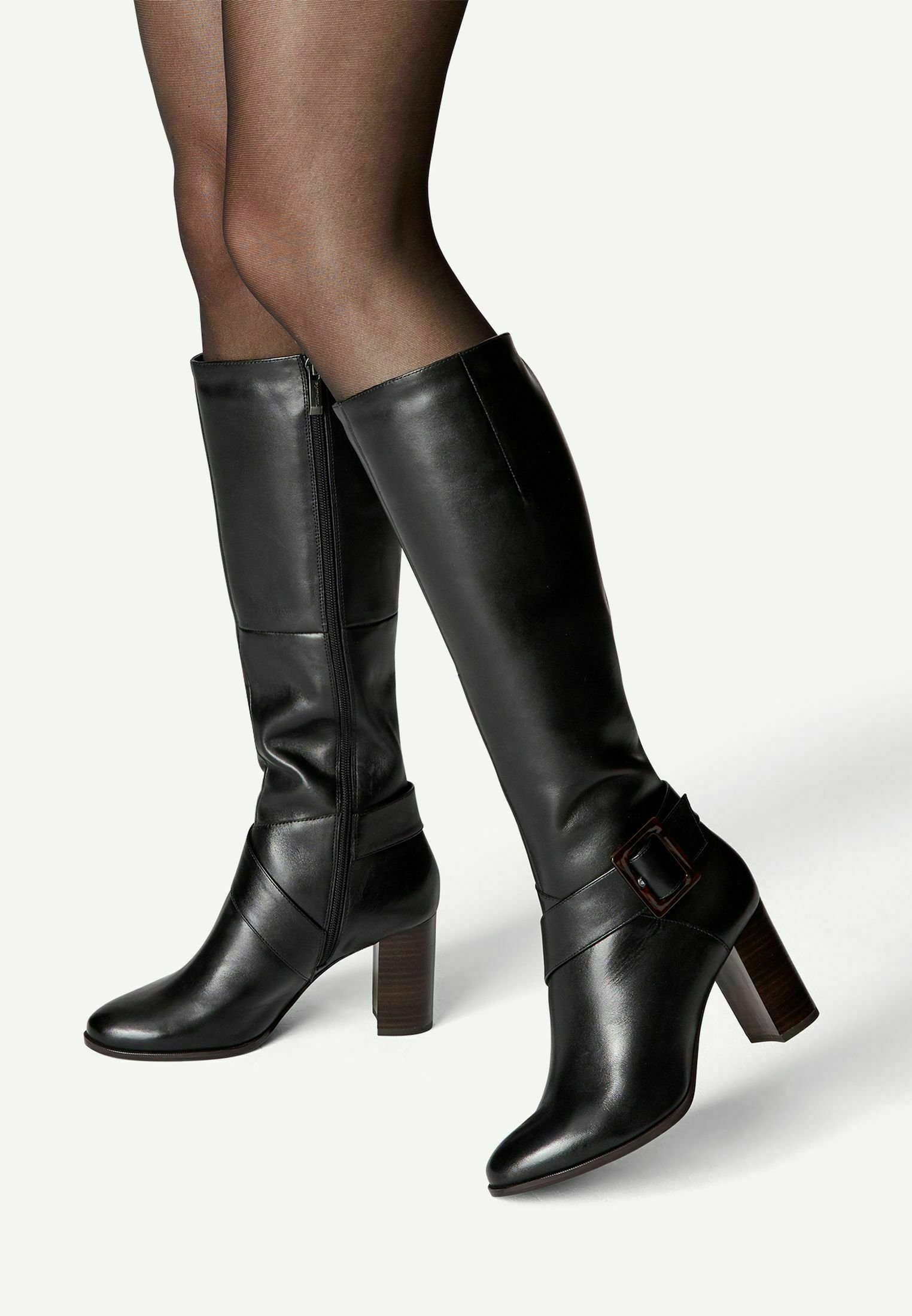 Tamaris Laarzen met hoge hak - black/zwart - Zalando.nl