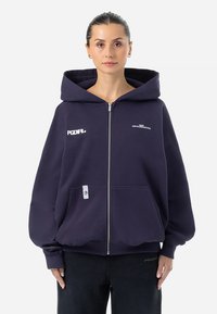 Pegador DEE OVERSIZED - Sweatjakke - washed indigo blue