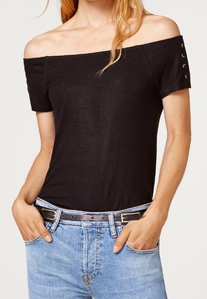 Printtipaita - black