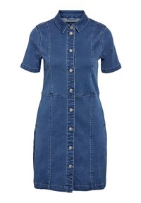 NMNISA SLIM DRESS  - Haljina od trapera - medium blue denim
