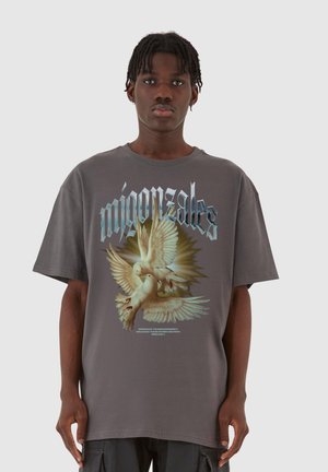 MJ Gonzales SPIRITHEAVY OVERSIZED  - Apdrukāts T-krekls - magnet