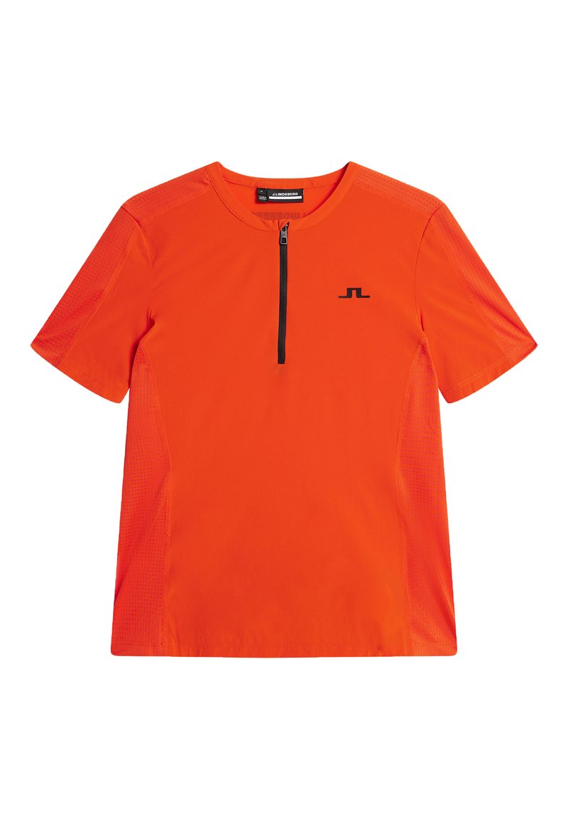 J.LINDEBERG Sports T-shirt basic rood