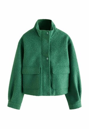 Next PETITE FIT - FUNNEL NECK - Fliisjakk - green
