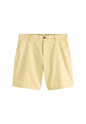 Next, REGULAR FIT - STRETCH CHINO SHORTS  . - Rövidnadrágok - yellow