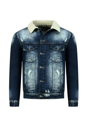 TRUCKER - Spijkerjas - blauw