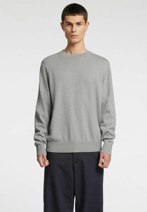 PULLOVER REGULAR FIT - Strikkegenser - light grey melange