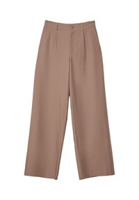 SMART STRAIGHT - Housut - mottled brown