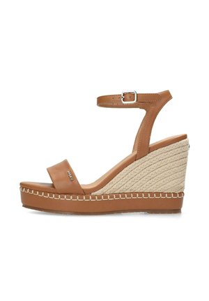 RICKY PALACE - Sandalen met hoge hak - cognac