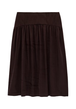 FLARED MIDI - Gonna a campana - bordeux