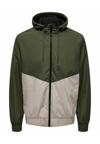 KAPUZE - Suvejakk - olive night