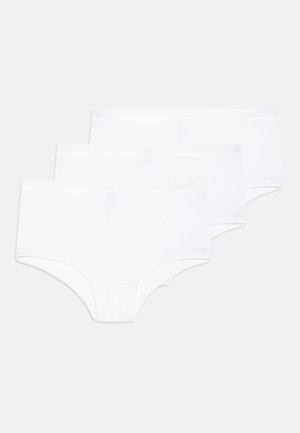 Lindex BRIEF HIPSTER SOLID 3 PACK - Alushousut - white