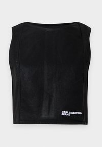 COATED - Camicetta - black