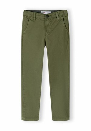 TAPERED LEG AND SLIM FIT - Pantalon de costume - green