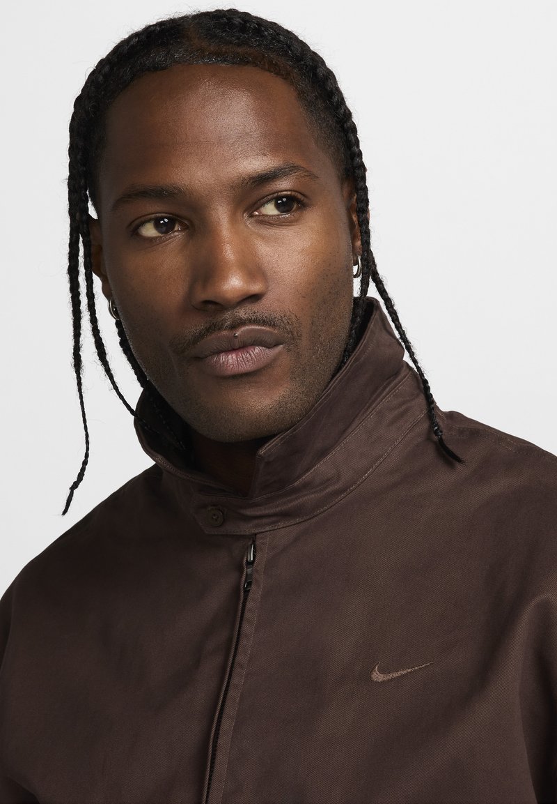 Veste Harrington Homme Marron Écossais - Taille L Neuve Sans Marque