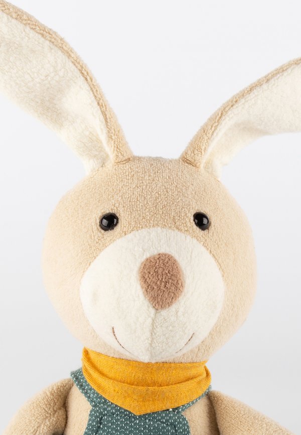 LATZHOSEN HASE SWEETY PLÜSCH – Kuscheltier – grün