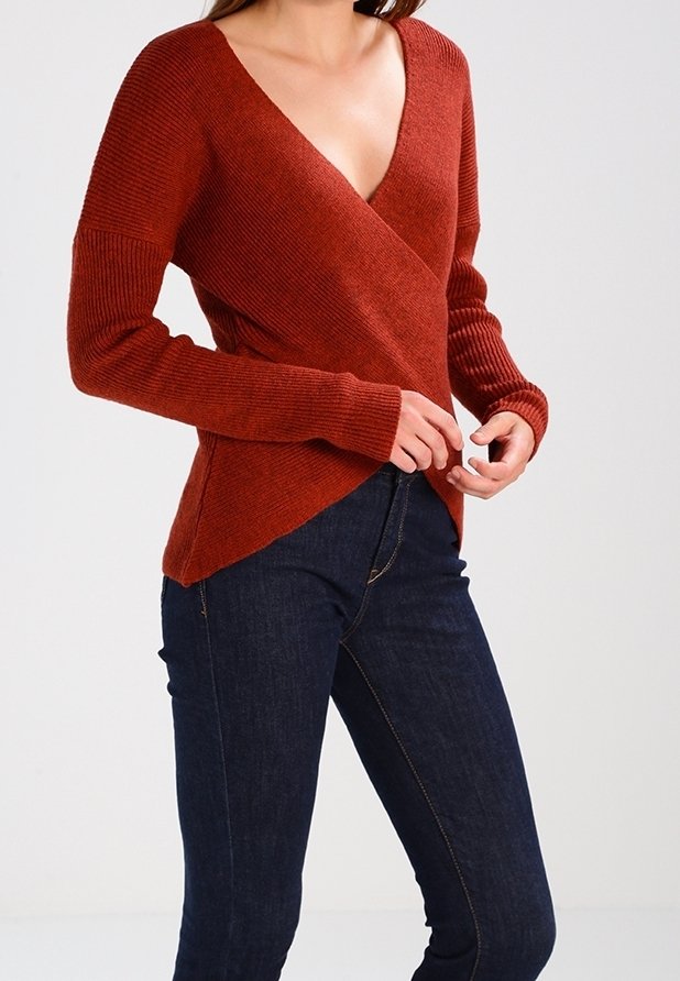 Anna Field Trui - cognac