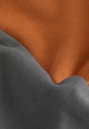 Next REGULAR FIT -UTILITY JOGGERS SET  - Gornji dio trenirke - rust brown